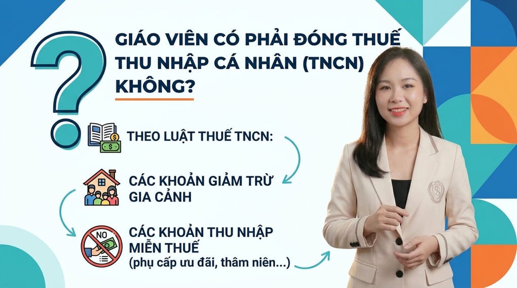 Giáo viên có phải đóng thuế thu nhập cá nhân không?
