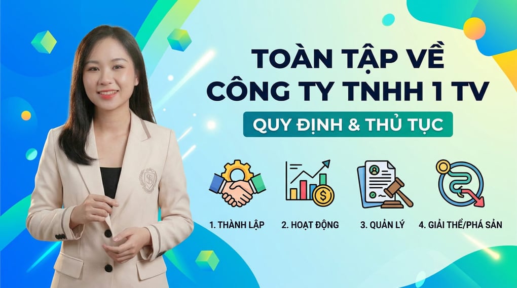 Toàn tập về công ty TNHH 1 TV: Quy định và Thủ tục