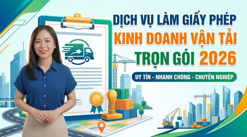 Dịch Vụ Làm Giấy Phép Kinh Doanh Vận Tải Trọn Gói 2026