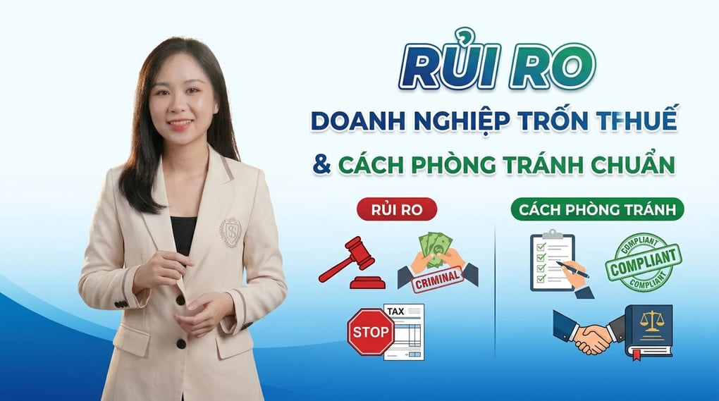 Rủi Ro Doanh Nghiệp Trốn Thuế & Cách Phòng Tránh Chuẩn
