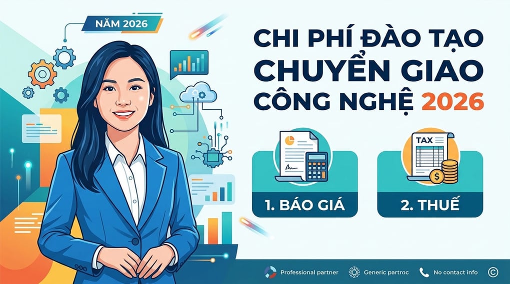 Chi phí đào tạo chuyển giao công nghệ 2026: Báo giá & Thuế