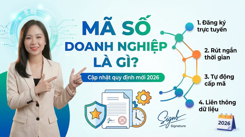 Mã số doanh nghiệp là gì? Cập nhật quy định mới 2026