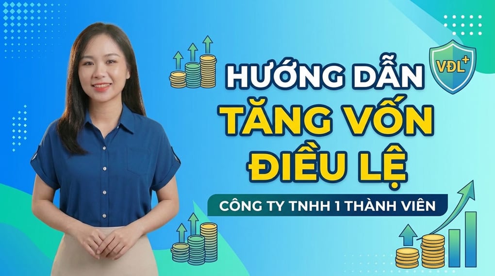 Hướng dẫn tăng vốn điều lệ công ty TNHH 1 thành viên