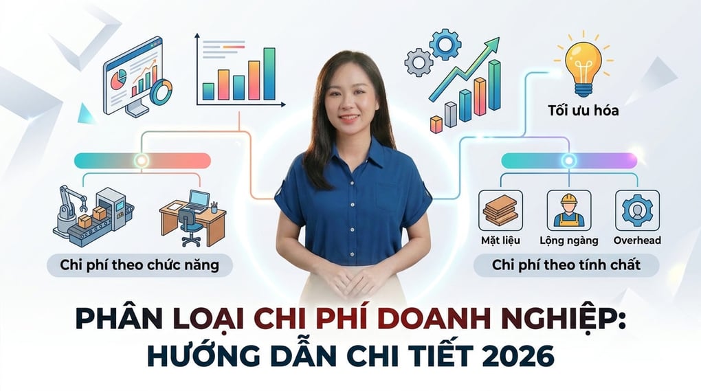 Phân loại Chi phí doanh nghiệp: Hướng dẫn chi tiết 2026