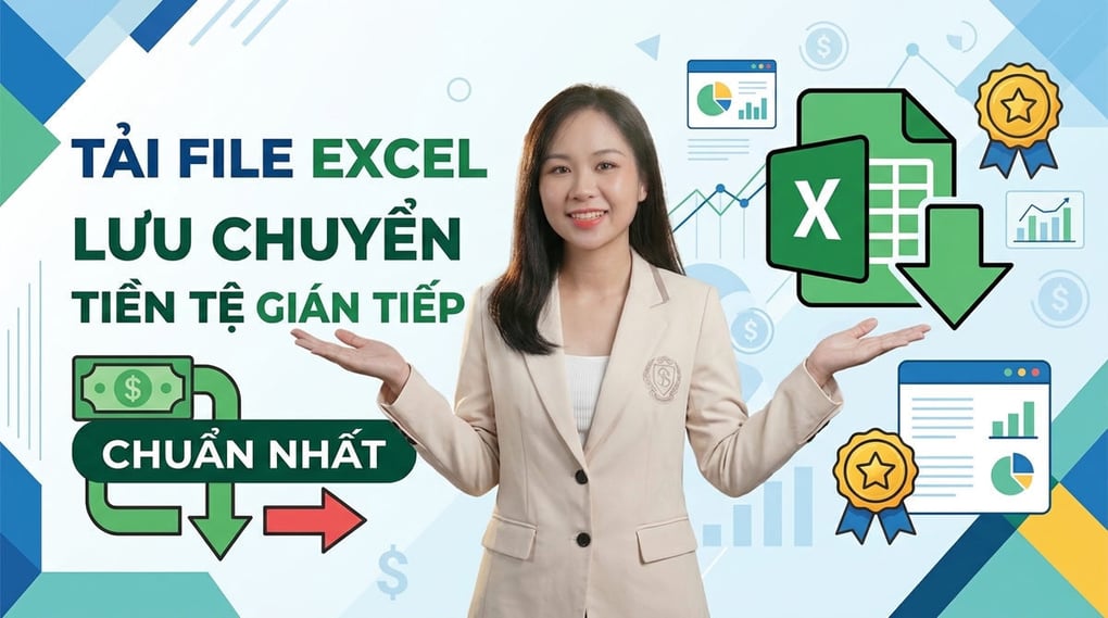 Tải File Excel Lưu Chuyển Tiền Tệ Gián Tiếp Chuẩn Nhất