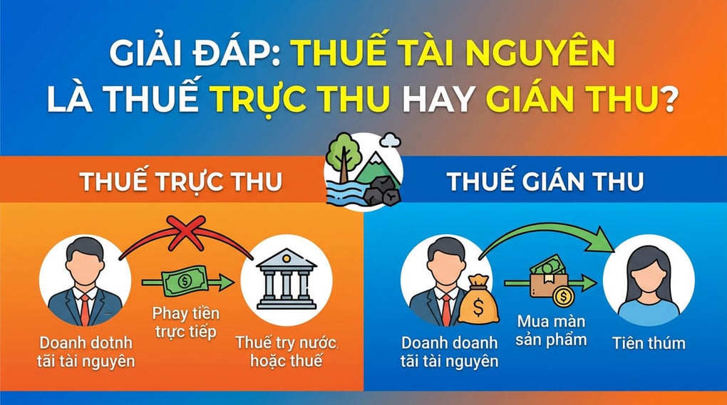 Giải Đáp: Thuế Tài Nguyên Là Thuế Trực Thu Hay Gián Thu?