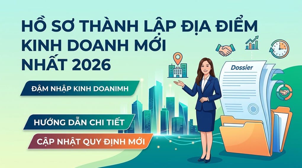 Hồ Sơ Thành Lập Địa Điểm Kinh Doanh Mới Nhất 2026