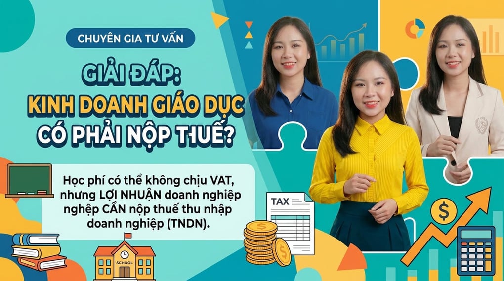 Giải đáp: Kinh doanh giáo dục có phải nộp thuế không?