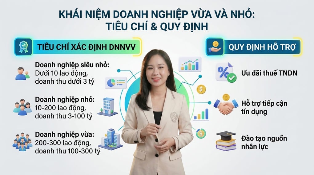 Khái niệm doanh nghiệp vừa và nhỏ: Tiêu chí & Quy định