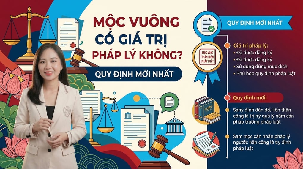 Mộc vuông có giá trị pháp lý không? Quy định mới nhất