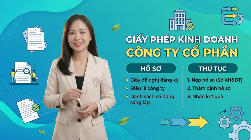 Giấy phép kinh doanh công ty cổ phần: Hồ sơ & Thủ tục