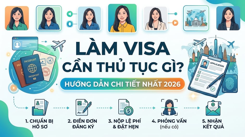 Làm Visa Cần Thủ Tục Gì? Hướng Dẫn Chi Tiết Nhất 2026