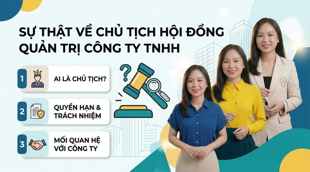 Sự thật về chủ tịch hội đồng quản trị công ty TNHH