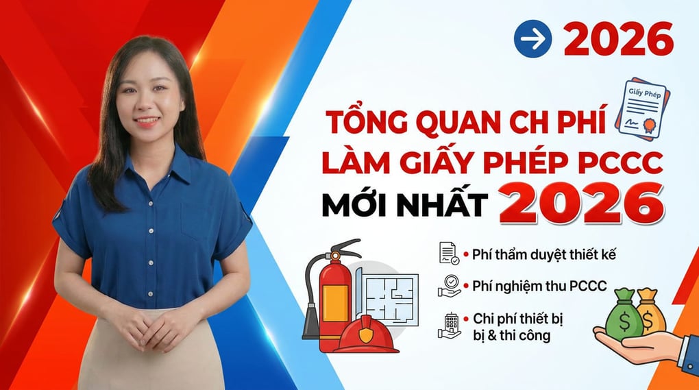 Chi phí làm giấy phép phòng cháy chữa cháy mới nhất 2026