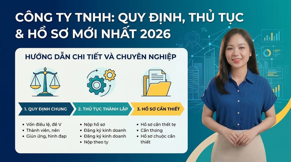 Công ty TNHH: Quy định, Thủ tục & Hồ sơ mới nhất 2026
