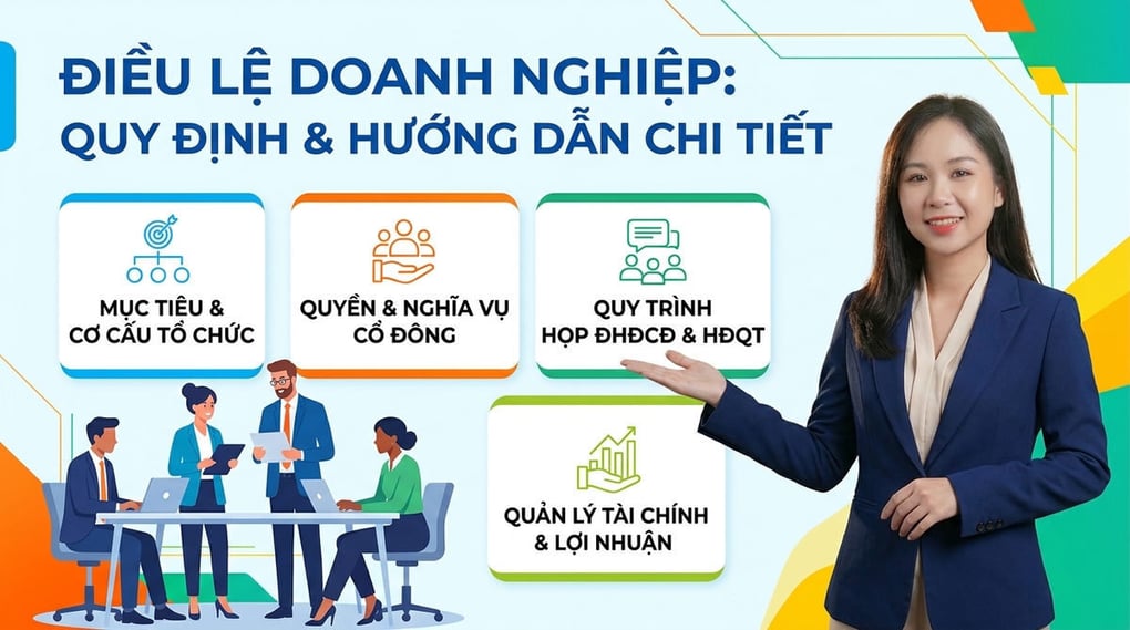 Điều lệ doanh nghiệp: Quy định và Hướng dẫn chi tiết