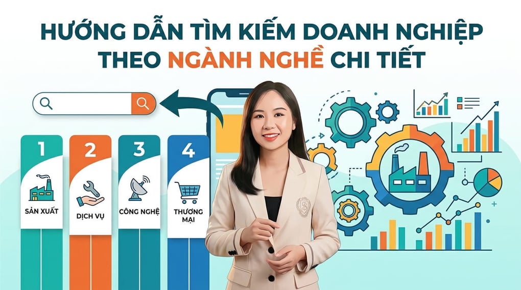 Hướng Dẫn Tìm Kiếm Doanh Nghiệp Theo Ngành Nghề Chi Tiết