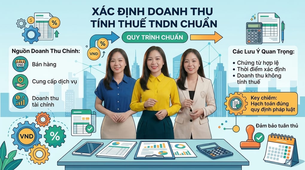 Xác Định Doanh Thu Tính Thuế Thu Nhập Doanh Nghiệp Chuẩn