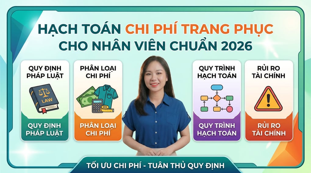 Hạch toán chi phí trang phục cho nhân viên chuẩn 2026