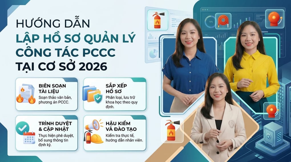 Hướng dẫn lập hồ sơ quản lý công tác PCCC tại cơ sở 2026