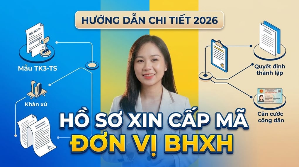 Hồ sơ xin cấp mã đơn vị BHXH: Hướng dẫn chi tiết 2026