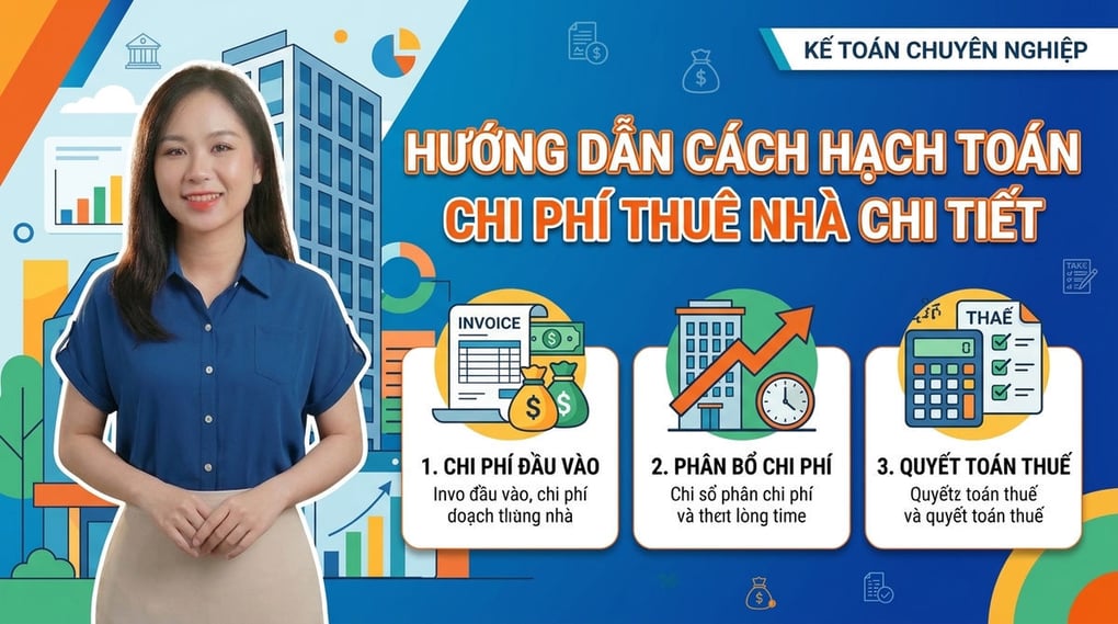 Hướng Dẫn Cách Hạch Toán Chi Phí Thuê Nhà Chi Tiết