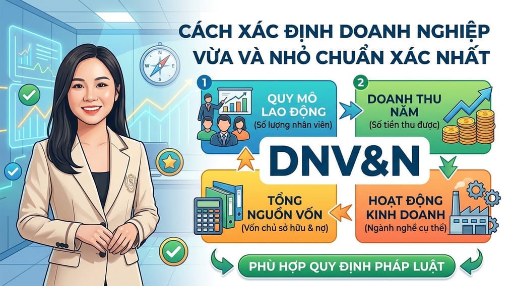 Cách xác định doanh nghiệp vừa và nhỏ chuẩn xác nhất