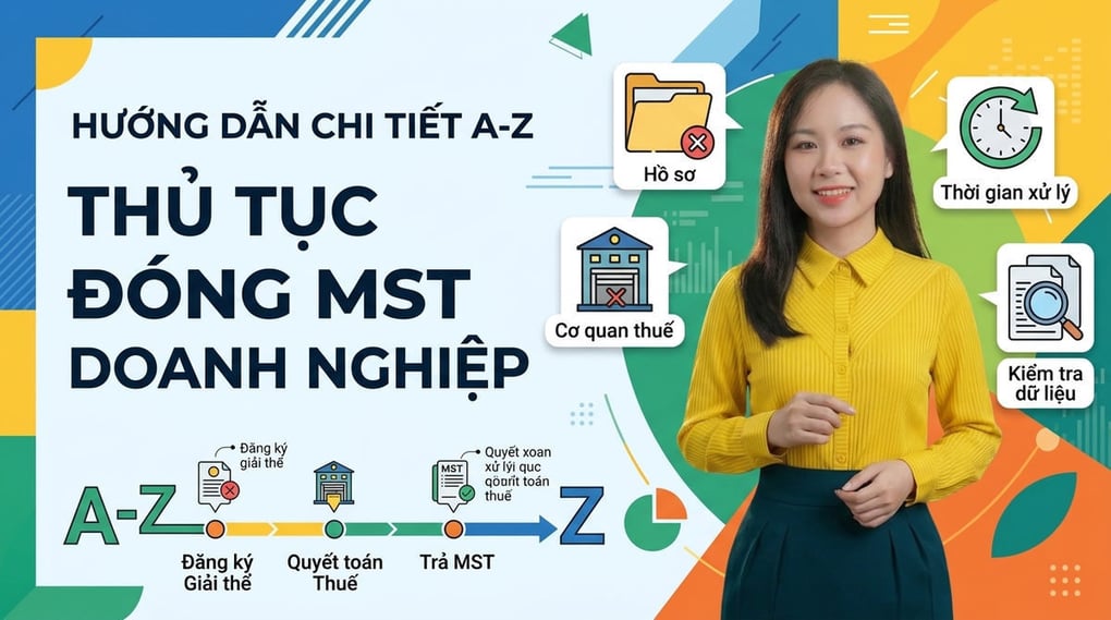 Thủ tục đóng MST doanh nghiệp: Hướng dẫn chi tiết A-Z