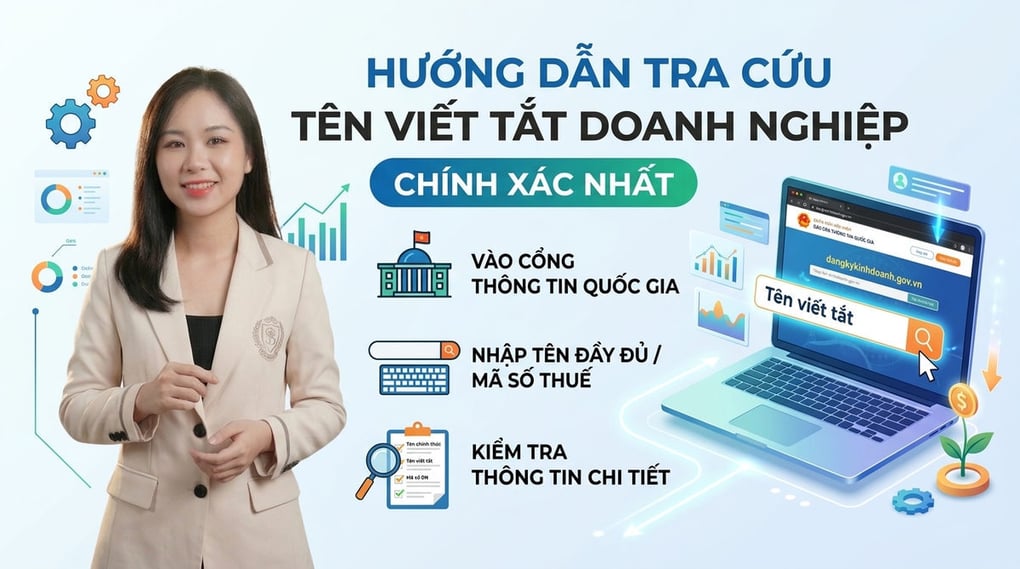 Cách tra cứu tên viết tắt của doanh nghiệp chính xác nhất