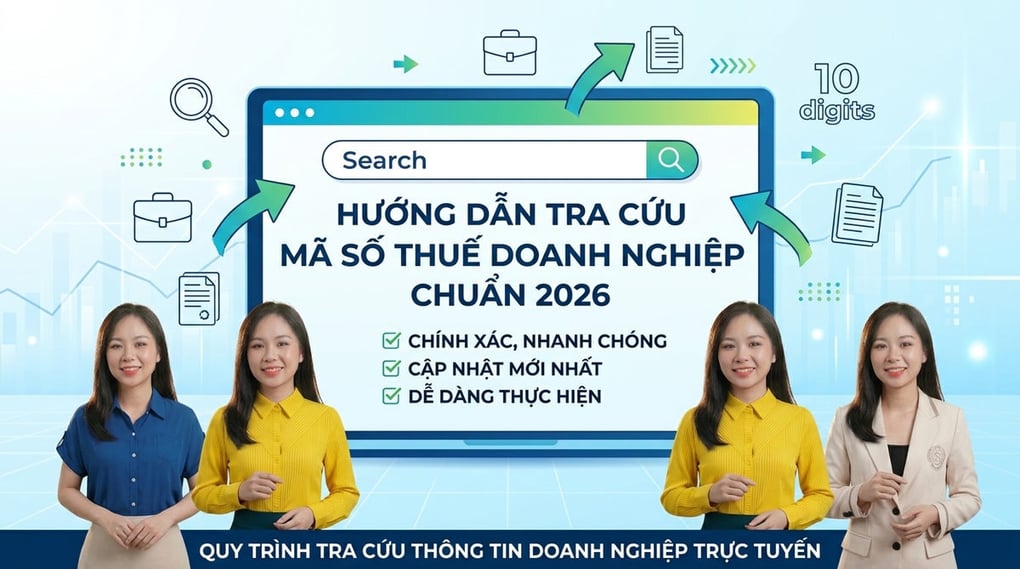 Hướng dẫn tra cứu mã số thuế doanh nghiệp chuẩn 2026