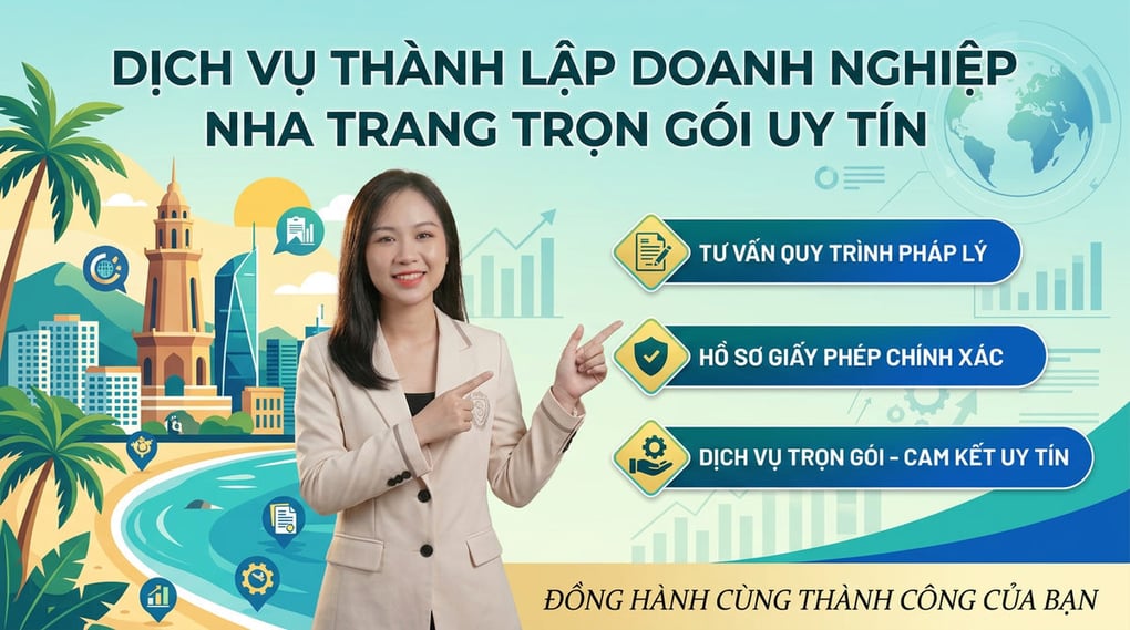 Dịch vụ thành lập doanh nghiệp Nha Trang trọn gói uy tín