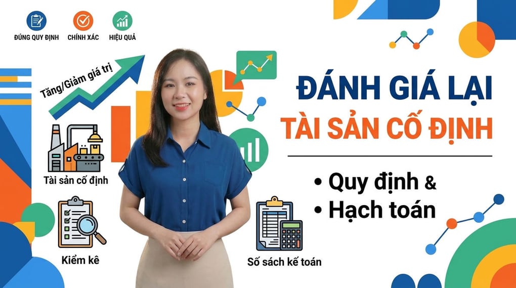 Đánh giá lại tài sản cố định: Quy định & Hạch toán