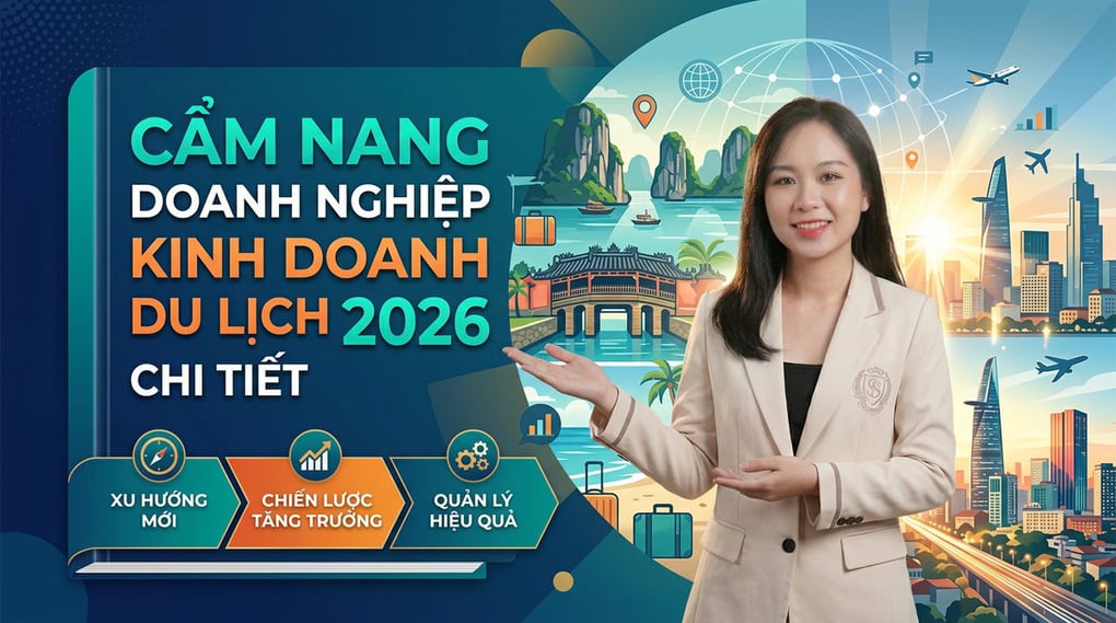 Cẩm nang doanh nghiệp kinh doanh du lịch chi tiết 2026