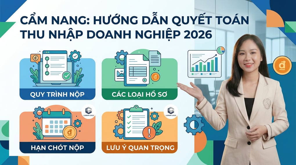 Hướng dẫn quyết toán thuế thu nhập doanh nghiệp 2026