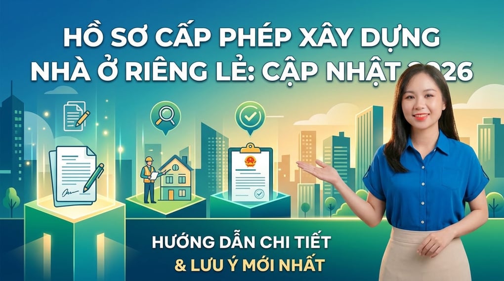 Hồ sơ cấp phép xây dựng nhà ở riêng lẻ: Cập nhật 2026
