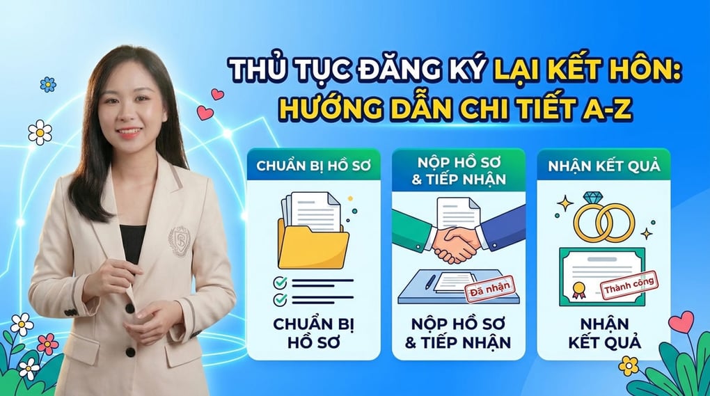 Thủ tục đăng ký lại kết hôn: Hướng dẫn chi tiết A-Z