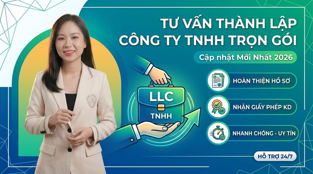 Tư vấn thành lập công ty TNHH trọn gói, mới nhất 2026