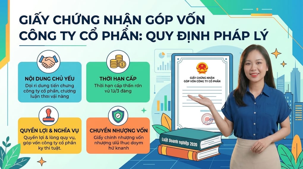 Giấy chứng nhận góp vốn công ty cổ phần: Quy định pháp lý