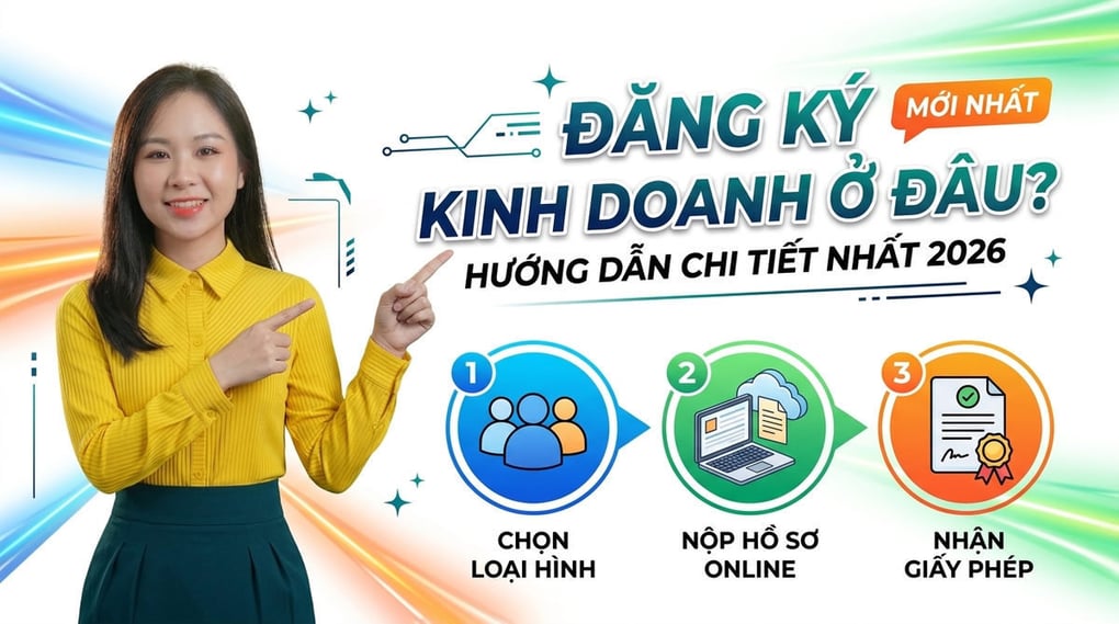 Đăng ký kinh doanh ở đâu? Hướng dẫn chi tiết nhất 2026