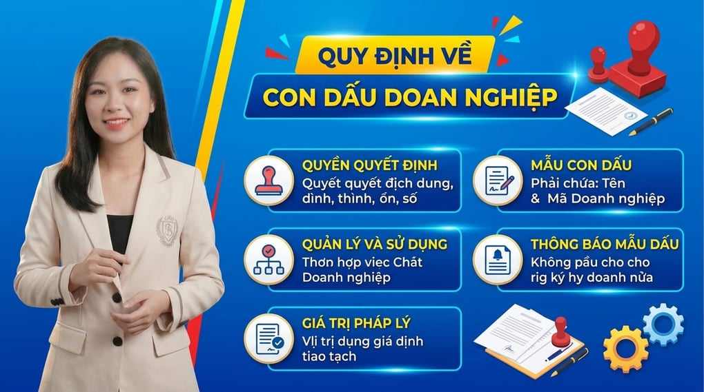 Quy định về con dấu doanh nghiệp: Hướng dẫn chi tiết