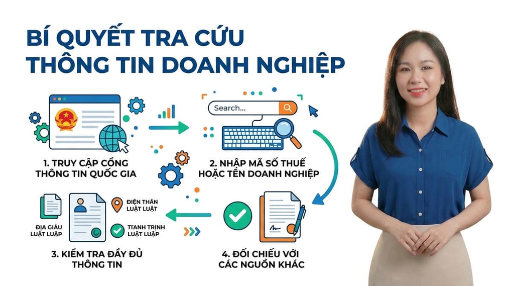 Cách tra cứu thông tin doanh nghiệp nhanh và chuẩn nhất