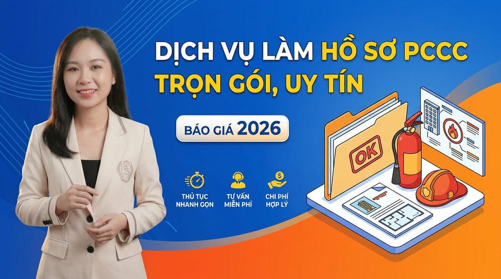 Dịch vụ làm hồ sơ PCCC trọn gói, uy tín (Báo giá 2026)