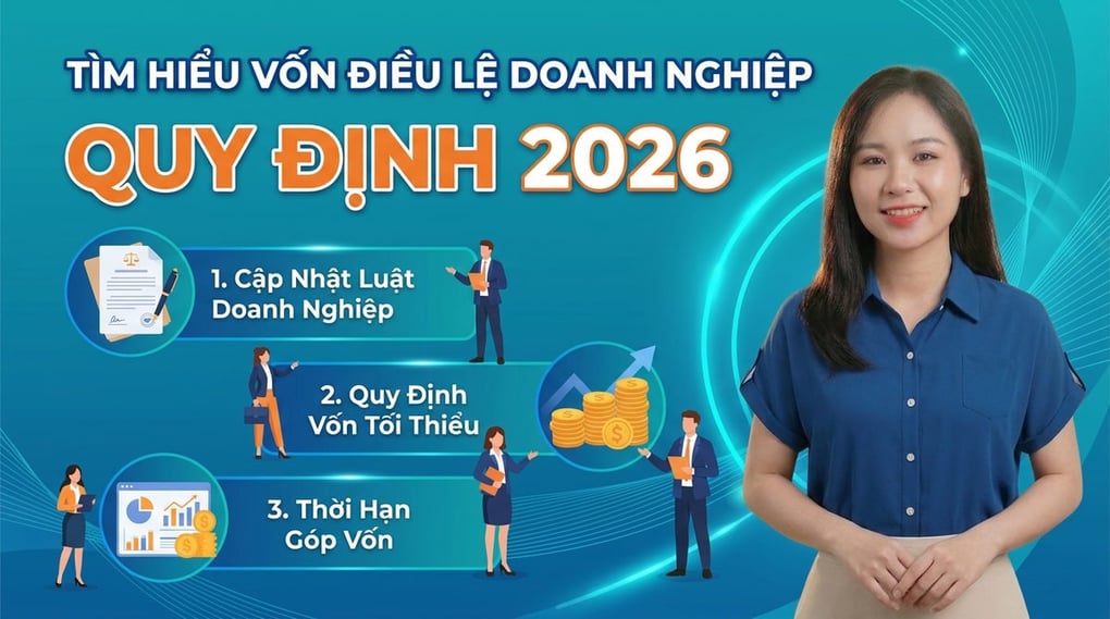 Tìm hiểu vốn điều lệ của doanh nghiệp: Quy định 2026