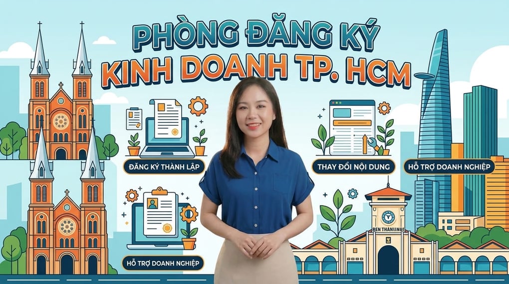 Phòng đăng ký kinh doanh Thành phố Hồ Chí Minh (Chi tiết)
