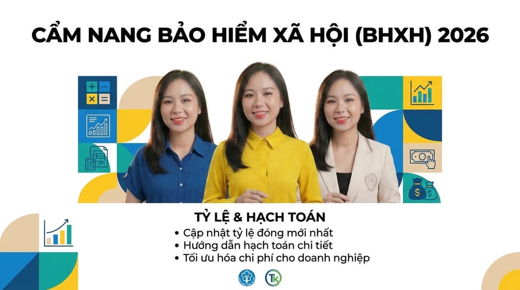 Cẩm nang Bảo hiểm xã hội (BHXH) 2026: Tỷ lệ & Hạch toán