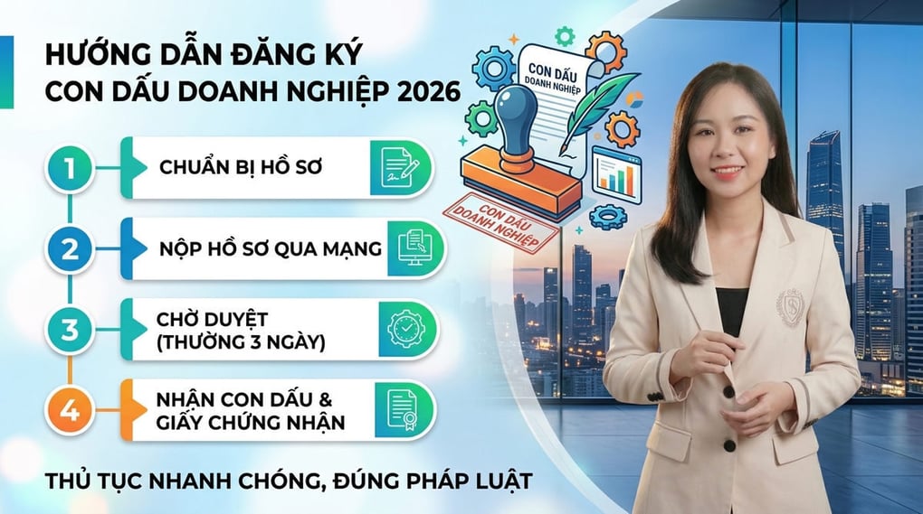 Hướng dẫn đăng ký con dấu doanh nghiệp chi tiết 2026