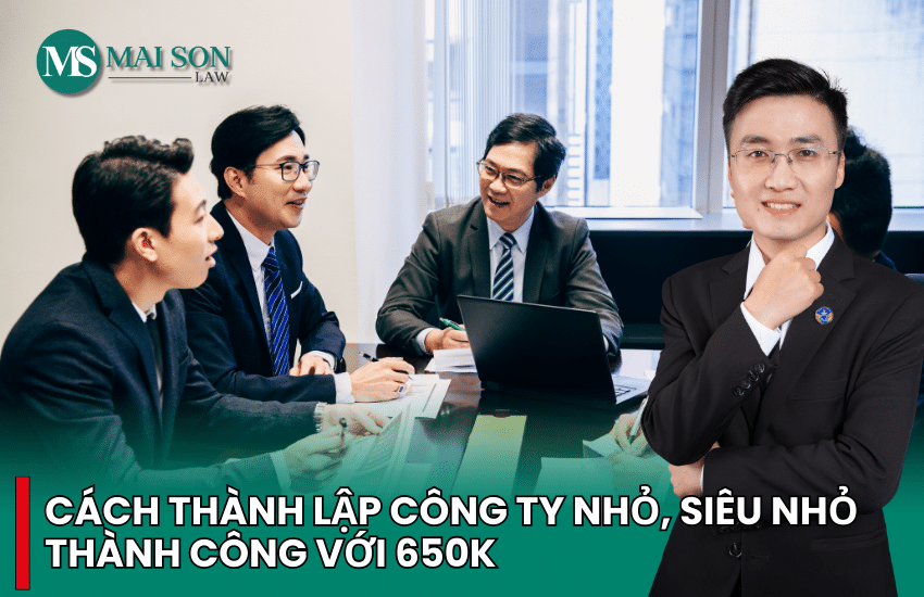 cách thành lập công ty nhỏ