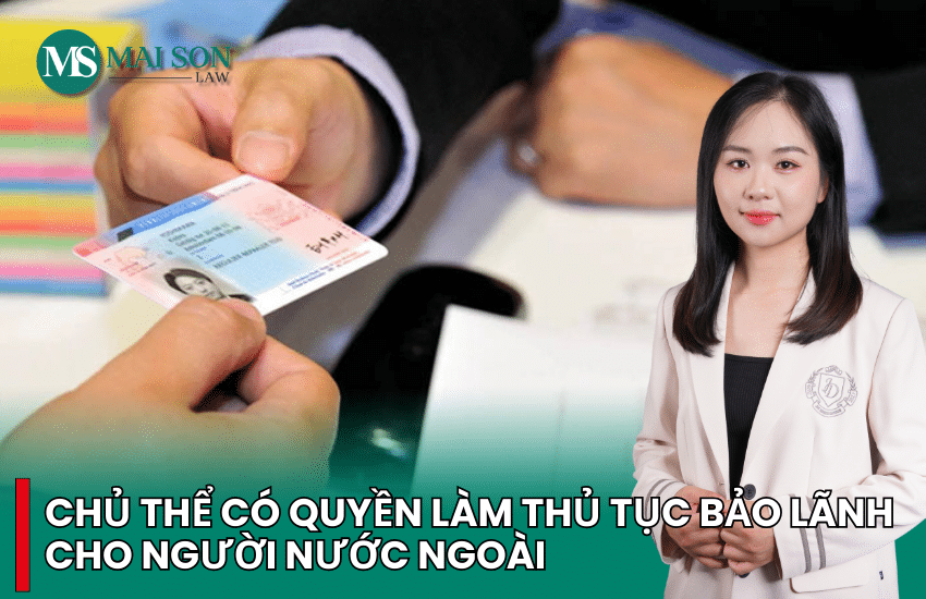 bảo lãnh sang nước ngoài là gì