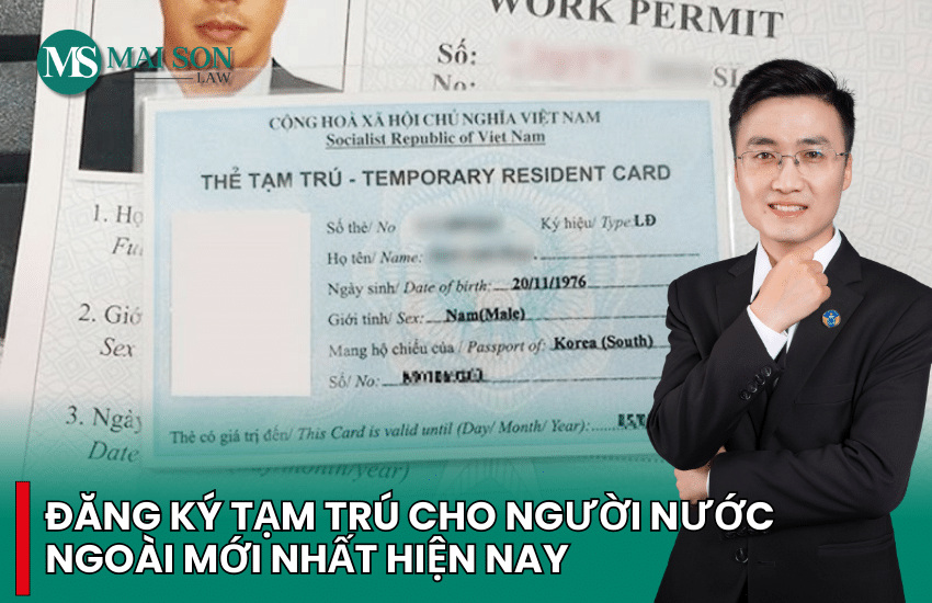 lệ phí đăng ký tạm trú cho người nước ngoài