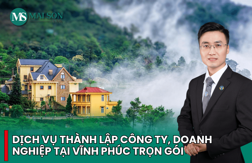 dịch vụ thành lập công ty tại vĩnh phúc
